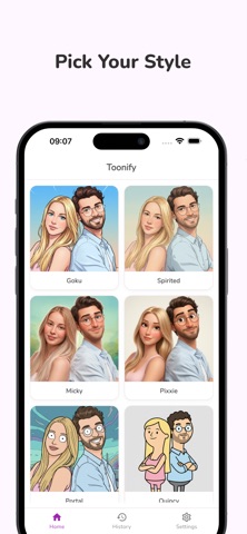 Cartoon Photo Editor: Toonify iPhone screenshot