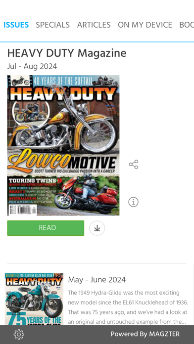HEAVY DUTY Magazine Screenshot