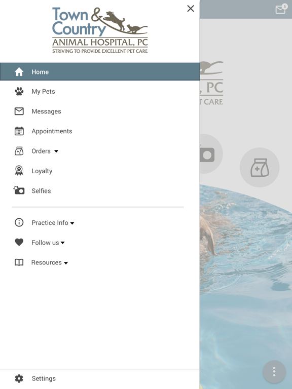 TCAH Vet iPad screenshot 5 - Business app