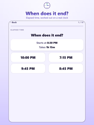 Telling Time for Kids: Learn iPad screenshot