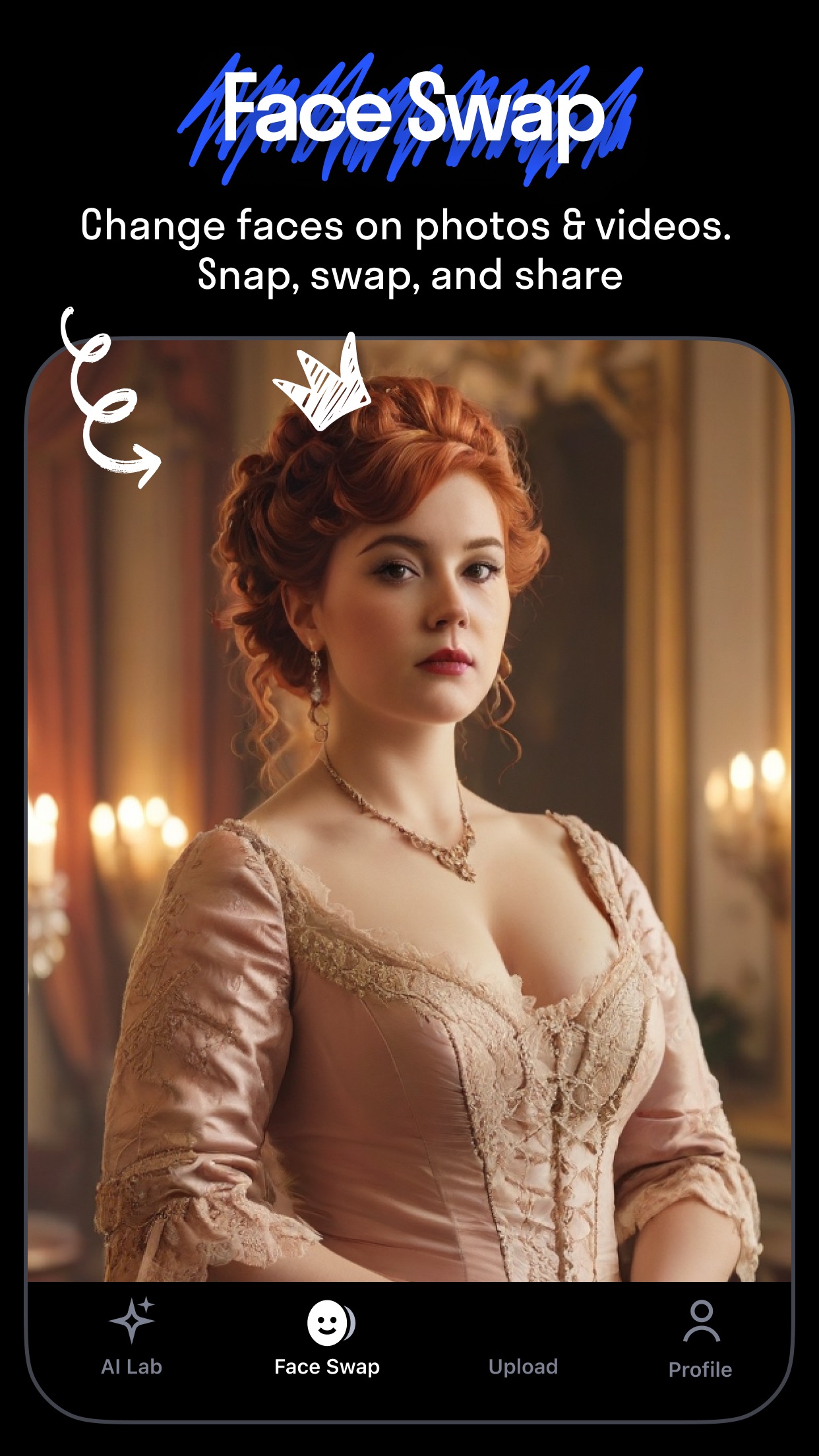 Reface: Face Swap AI Photo App screenshot 1