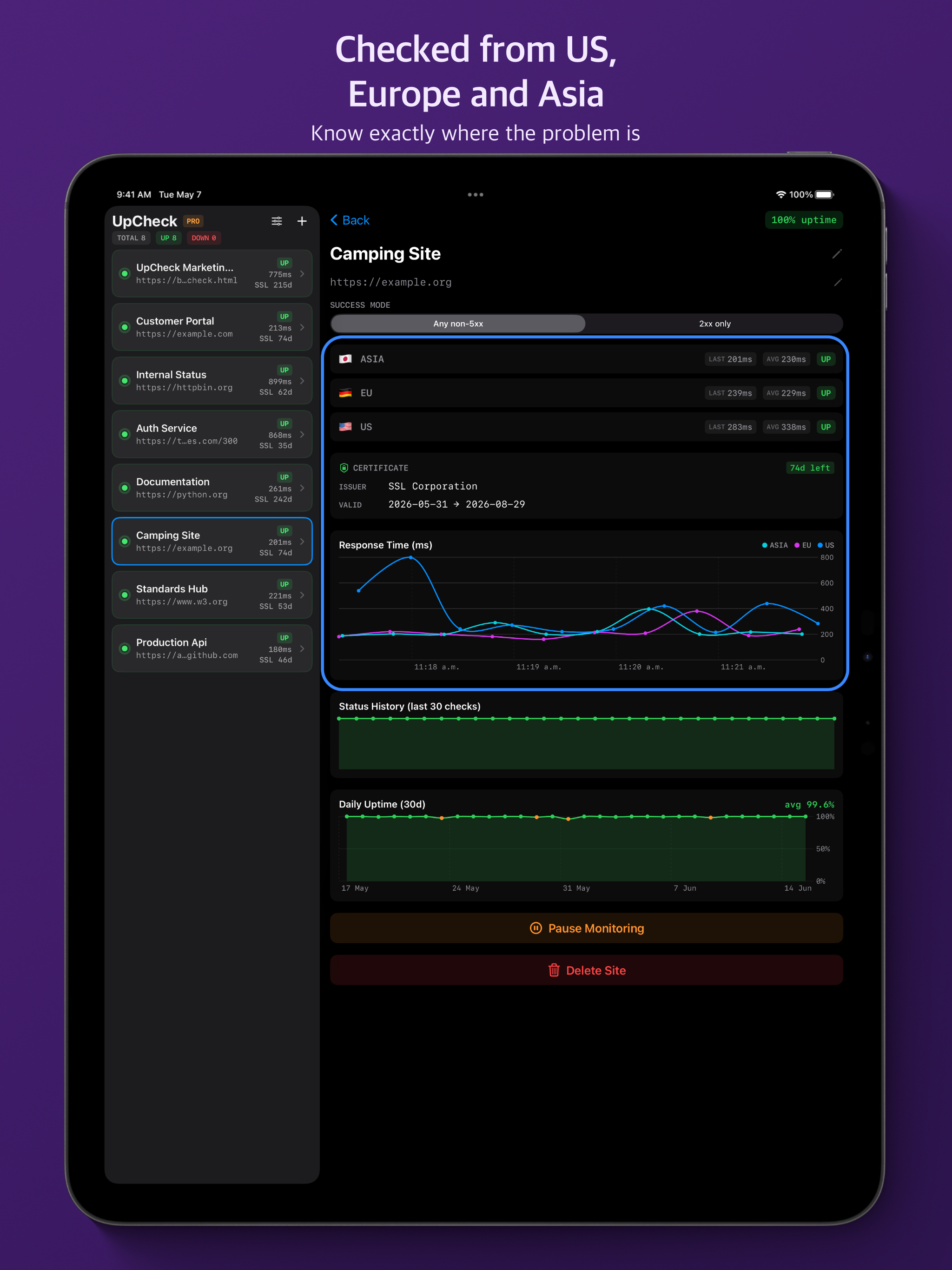 UpCheck Monitor screenshot 8