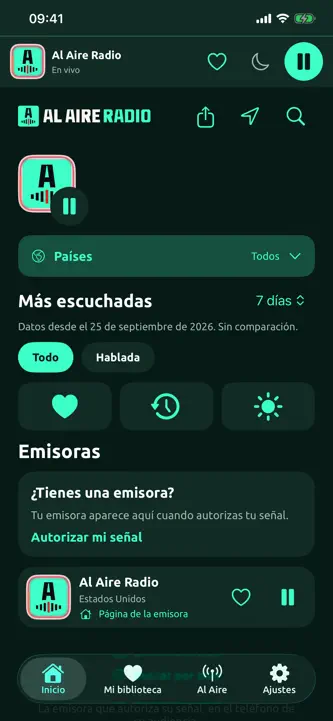 Al Aire Radio screenshot 2