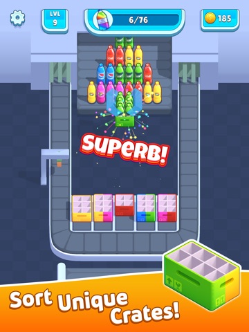 Bottle Sort: Puzzle Games iPad screenshot