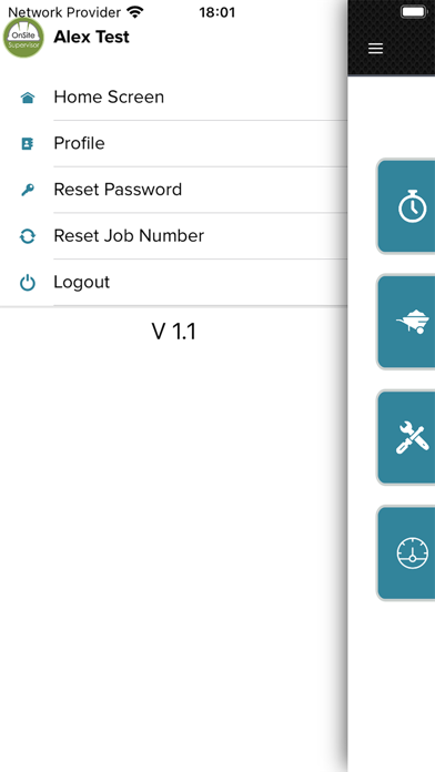OnSite Supervisor Screenshot