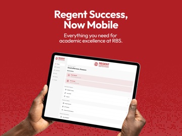 myRegent iPad screenshot 1