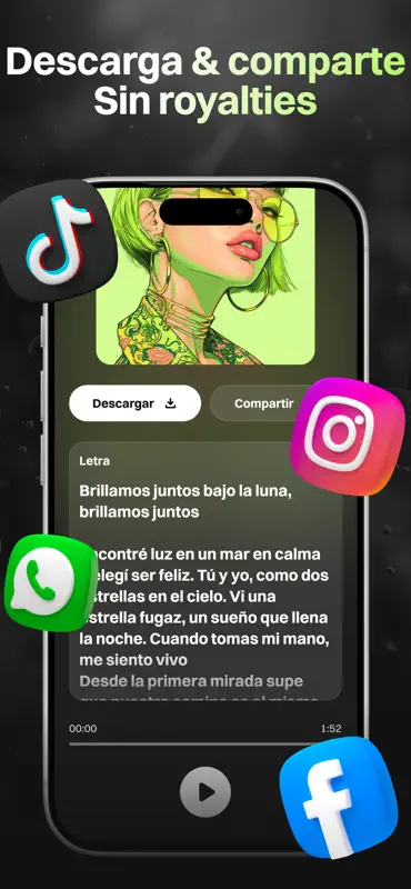 Tune: Música IA, Crear Canción screenshot 8 of 8