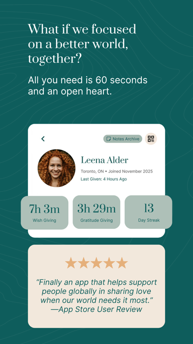 WishWell: Give Presence Daily Screenshot 10 of 10