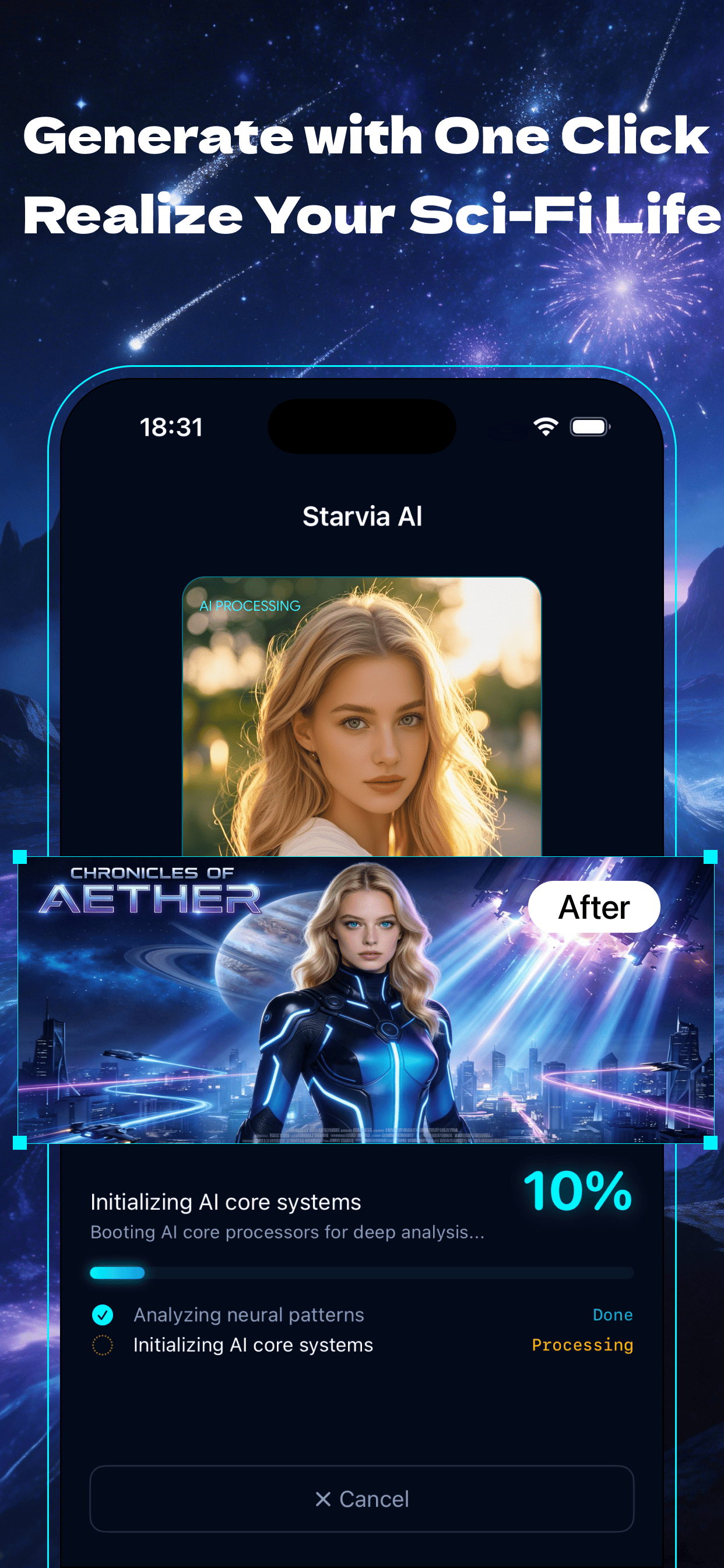 Starvia AI - AI Hero