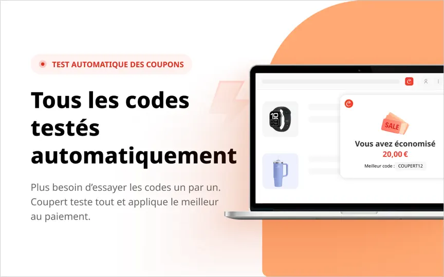 Capture d'écran de Coupert : Coupons Automatiques sur iPhone 1