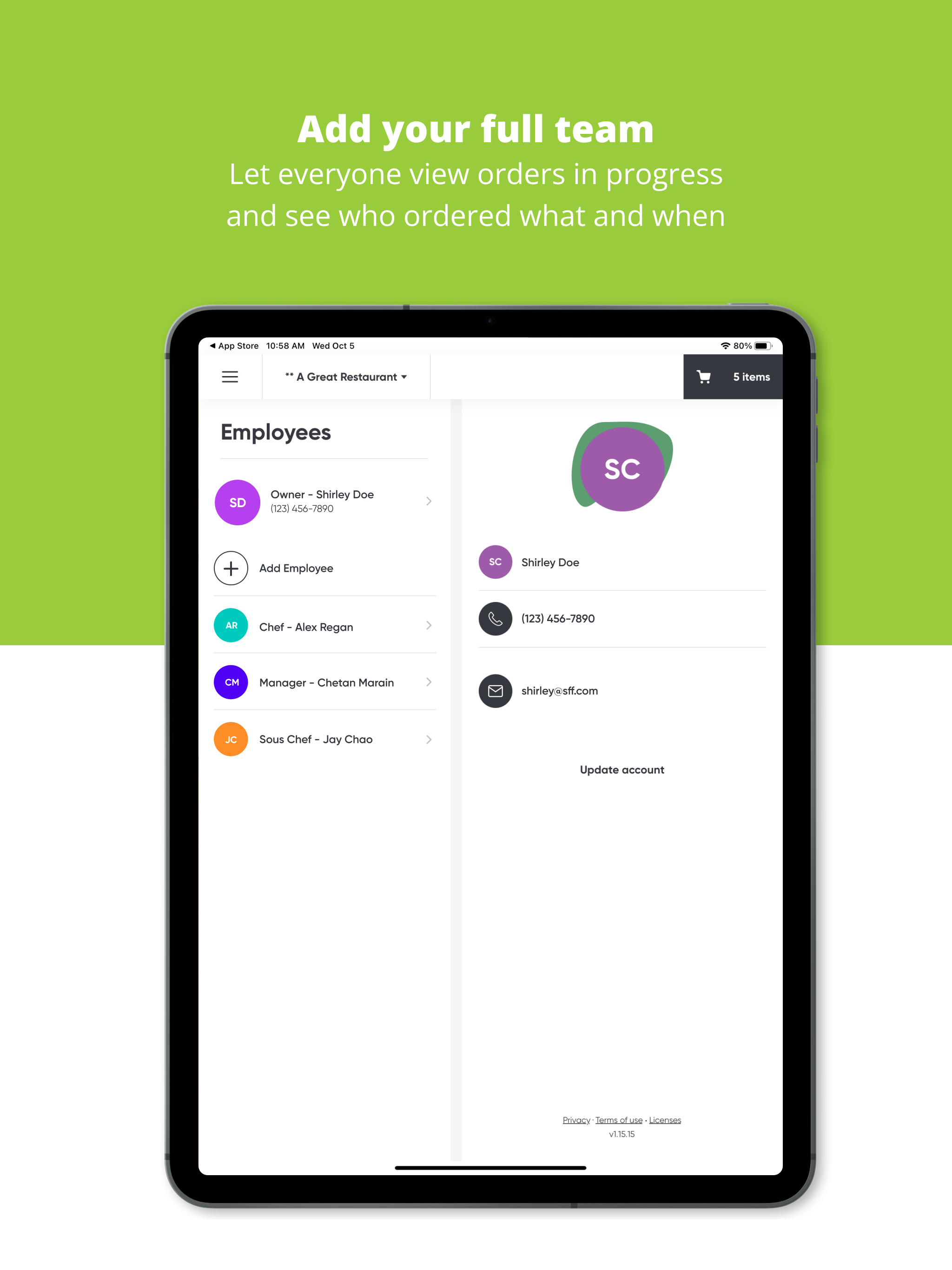 A&A Produce App screenshot 8