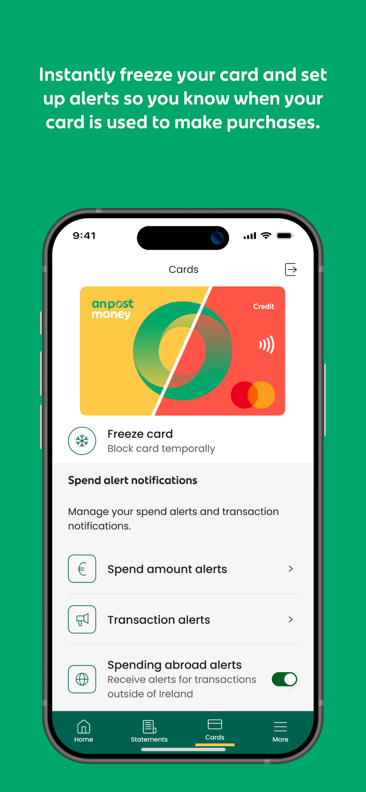 An Post Money Credit Card