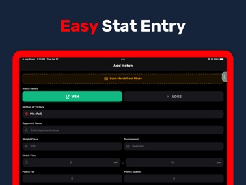 Mat Stats Pro iPad screenshot