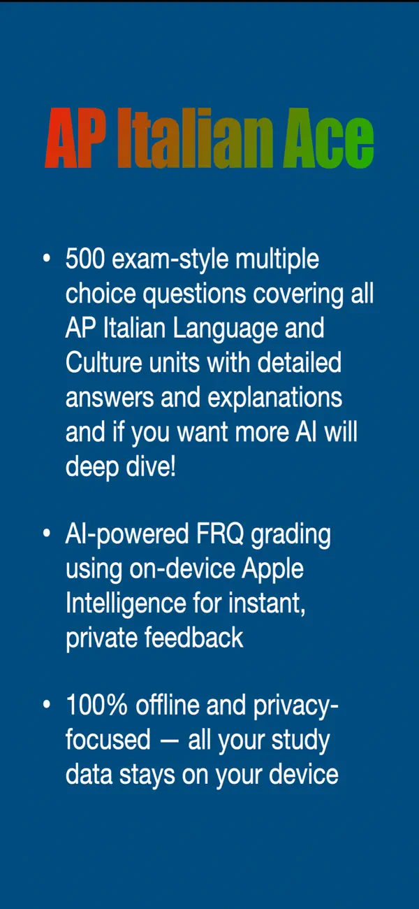 Screenshot #1 pour AP Italian Ace