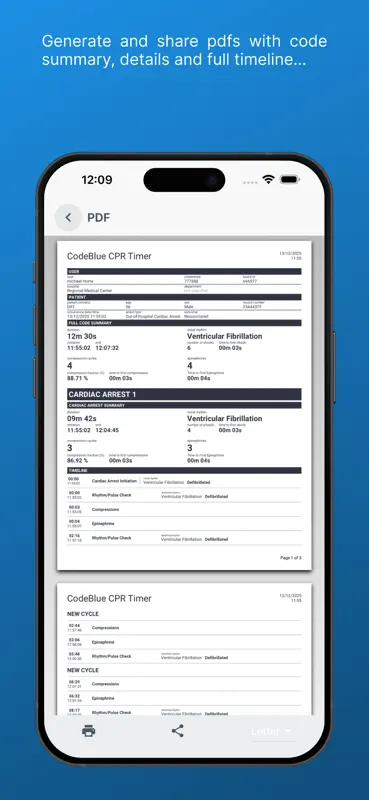 Code Blue CPR – ACLS Timer screenshot 6 of 6