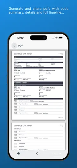 Screenshot von Code Blue CPR – ACLS Timer auf dem iPhone 6