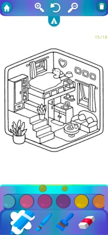 Cozy & Comfy Coloring Book Screenshot 4 of 9