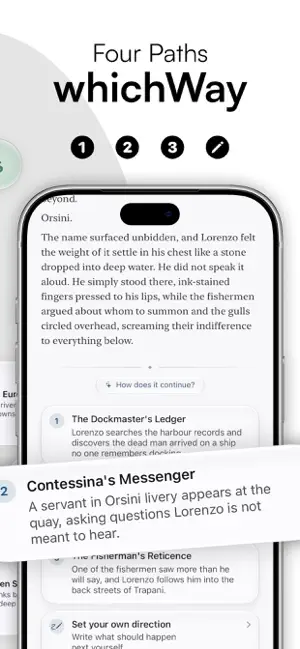 whichWay - Interactive Novels screenshot 3