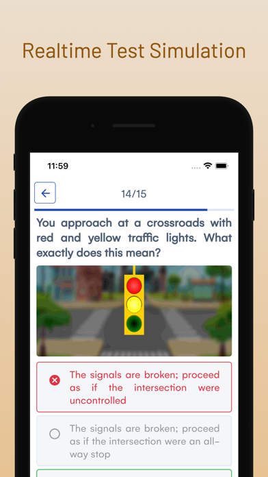 Maine DMV Drivers Permit Test Screenshot