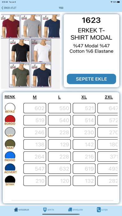 ÖTS Underwear (B2B) Screenshot