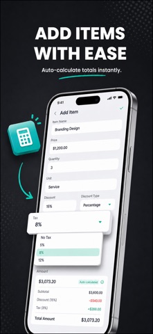 BillCanvas: Invoice Maker iPhone screenshot