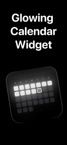 Calendar Widget: Glow Screenshot 1 of 4