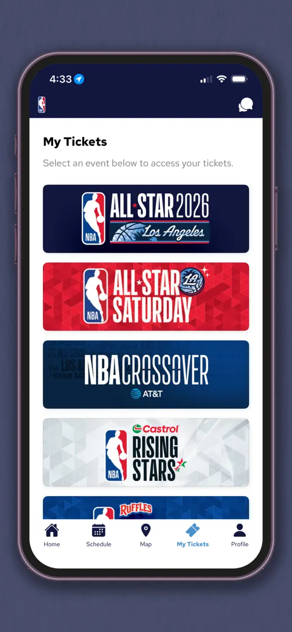 Screenshot #2 pour NBA Events