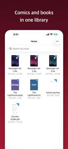 Anyview - Comic & Book Reader Screenshot 1 of 5