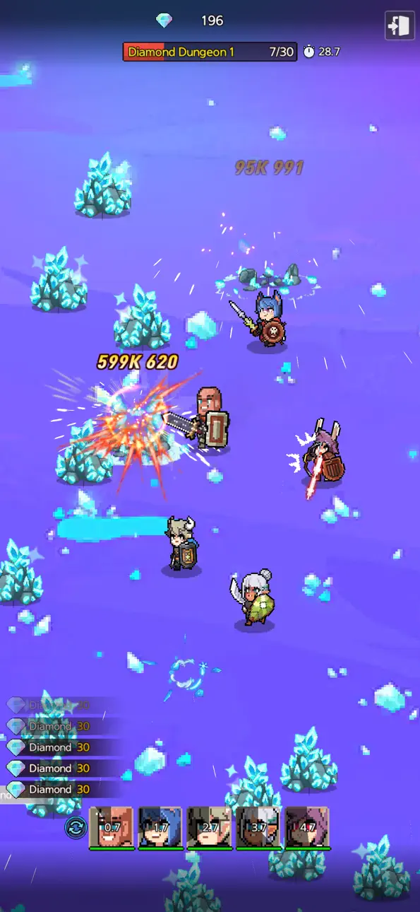 Demon Hunters Story Hack screenshot 4 - iOS game interface