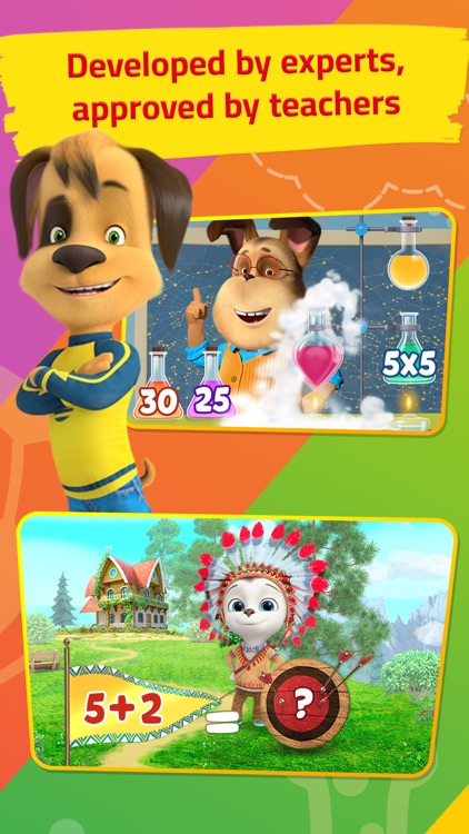 Math Learning game for kids 1C