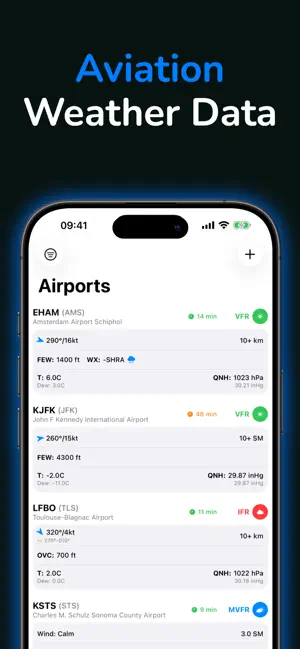 AirportWX - METAR & TAF screenshot 1