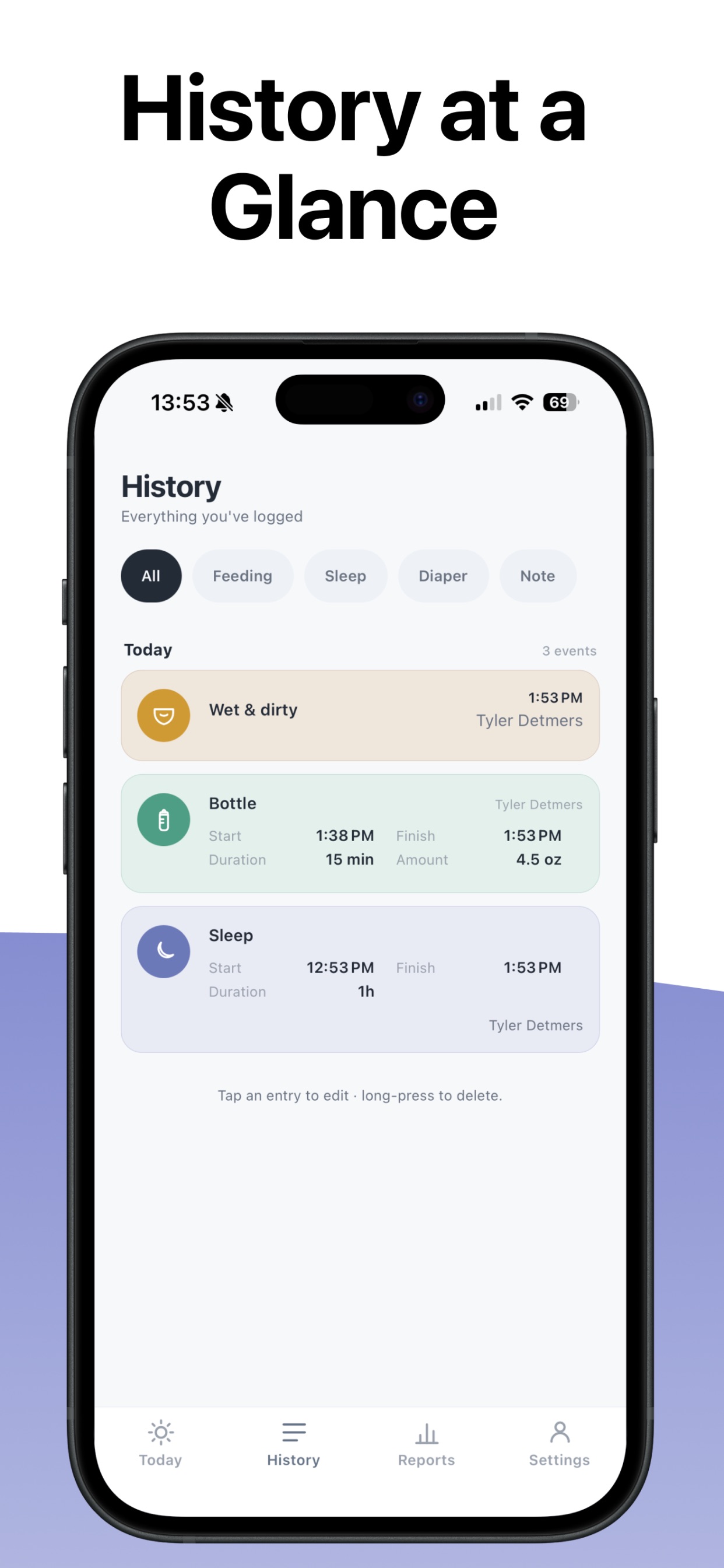 Screenshot 8 of Basic Baby Tracker