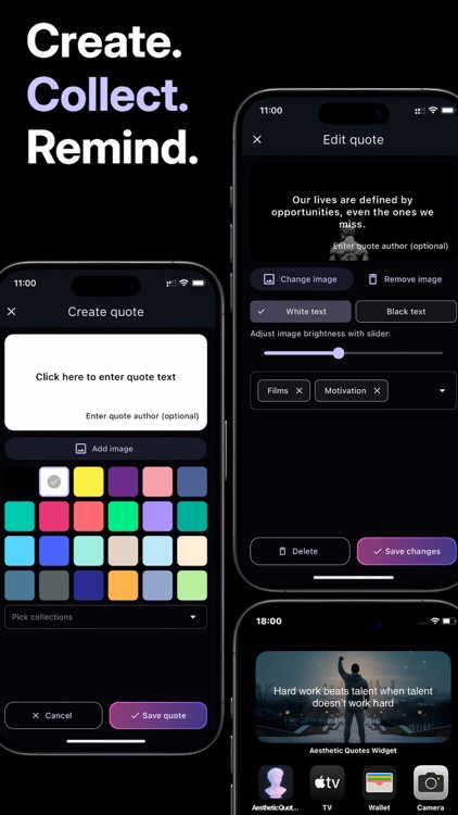 Aesthetic Quotes Widget screenshot-3
