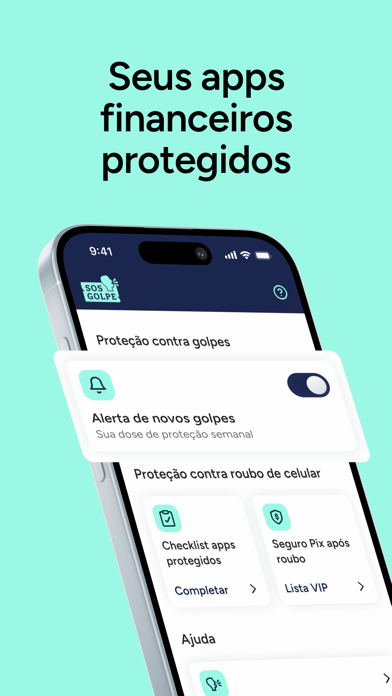 SOS Golpe - Proteção SOS app screenshot