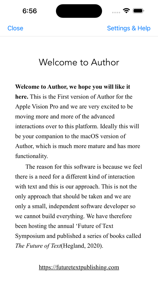 Author - 1.1.0 - (macOS)