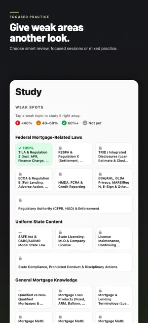 MLO Exam Prep — NMLS SAFE Test screenshot 4