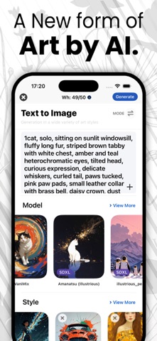 Nekomimi.AI – AI Art Generator 截图 4