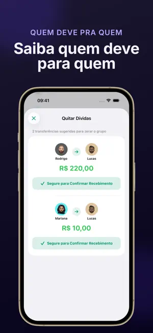 Nook: Dividir Contas e Gastos screenshot 2