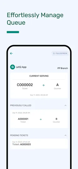 LetQ: Smart Queue System iPhone Screenshot 3