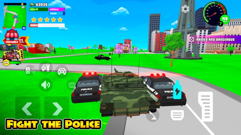 Gangs Wars: Pixel Block City screenshot 4