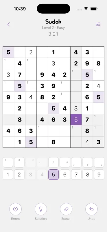 Sudok - Grilles sudoku expert screenshot 2 of 10