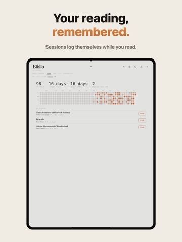 Biblio.ink: 3D Bookshelf iPad screenshot 7