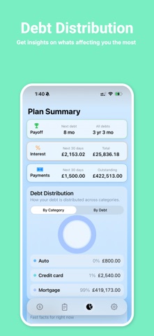Track Debt Free: DebtBuddy screenshot