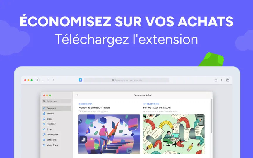 Capture d'écran de Bankin' Cashback sur iPhone 2