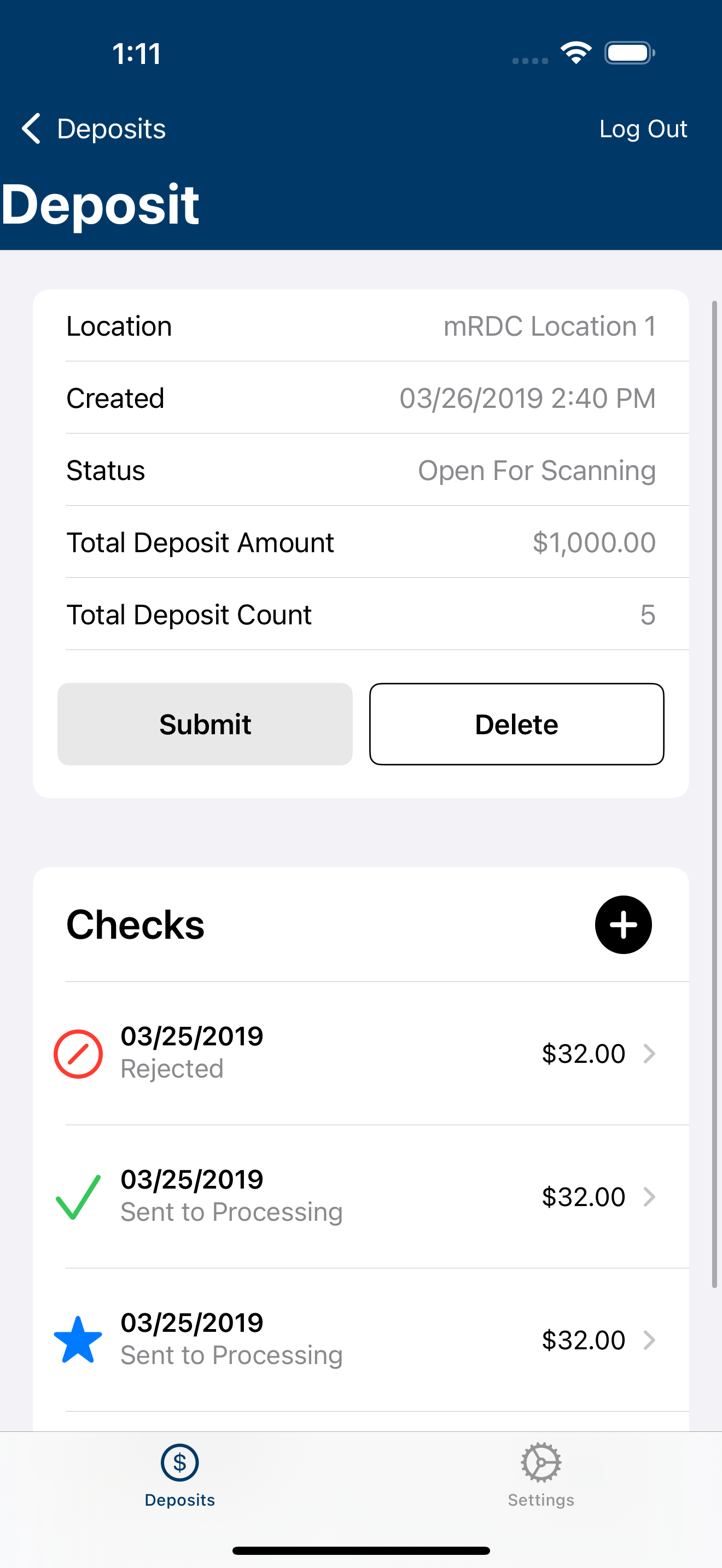 Beacon Bank Deposit Xpress