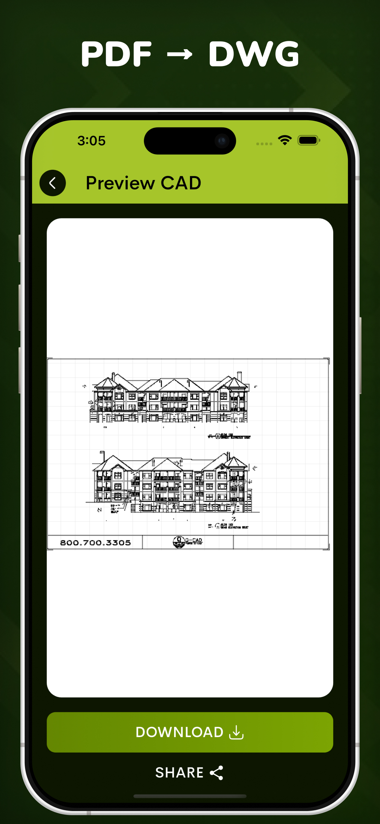 PDF to CAD Converter