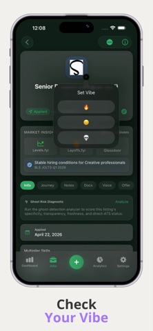 JobFlo - Private Job Tracker Screenshot 4 of 5