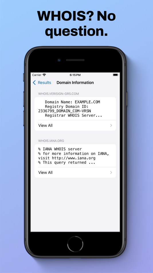 #4. DNS Inspector (iOS) By: Ian Spence