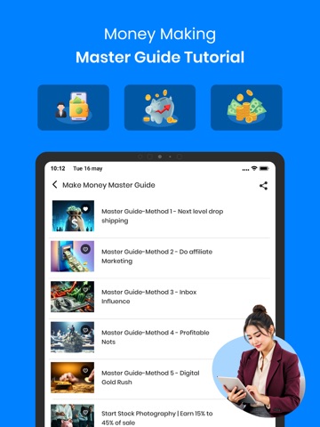 Work From Home - Learn it iPad screenshot