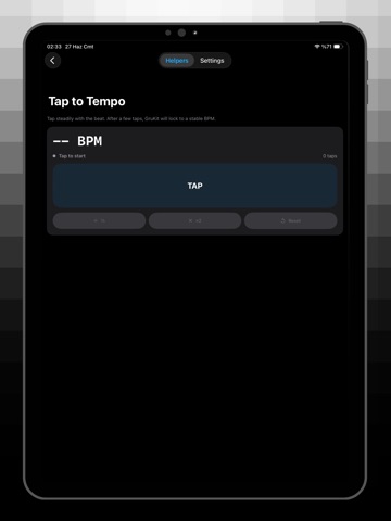 GruKit: DJ Vinyl Scanner iPad screenshot
